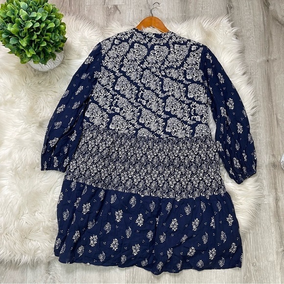 Anthropologie Maeve Carlita Tiered Tunic Dress - Picture 7 of 9